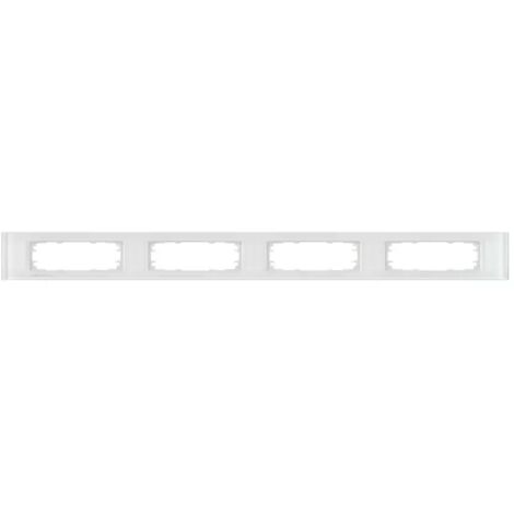 Siemens Rahmen 4fach Glas weiss 5TG1204-1
