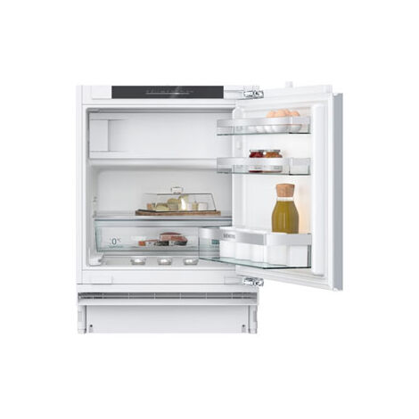 Siemens – Réfrigérateur intégrable 110 litres KU22LADD0 – Classe D – 35 dB(A) – Super-réfrigération – Compartiment congélateur 4 étoiles