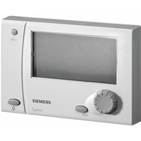 Siemens RMZ791 Fernbedienung für den Betrieb