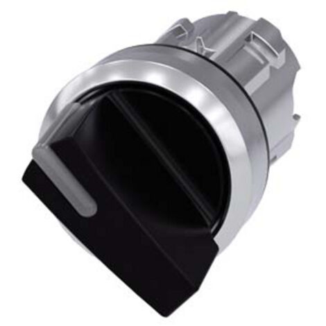 Siemens runder beleuchteter wahlschalter 22mm silber - 3su10522bf100aa0