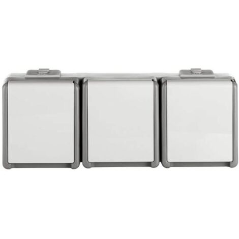 Siemens Schuko-Steckdose Delta 5UB4731 3-fach waagerecht