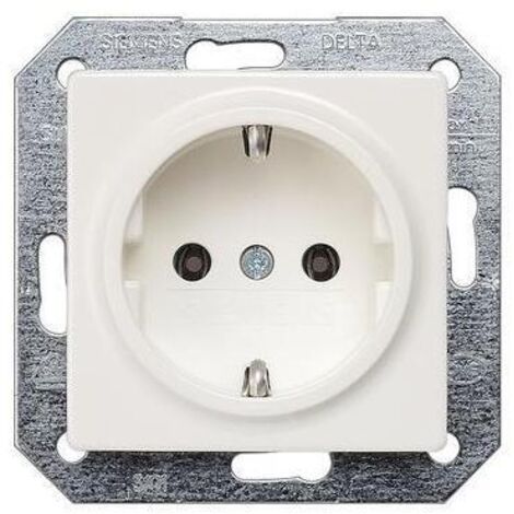 Siemens Schuko-Steckdose DELTA i-system, titanweiß 5UB1511