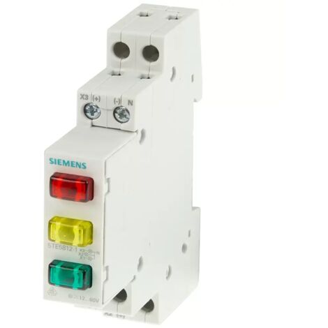 Siemens Sentron Meldeleuchte 5TE5803 3 Lichter Rot Grün Gelb IP20
