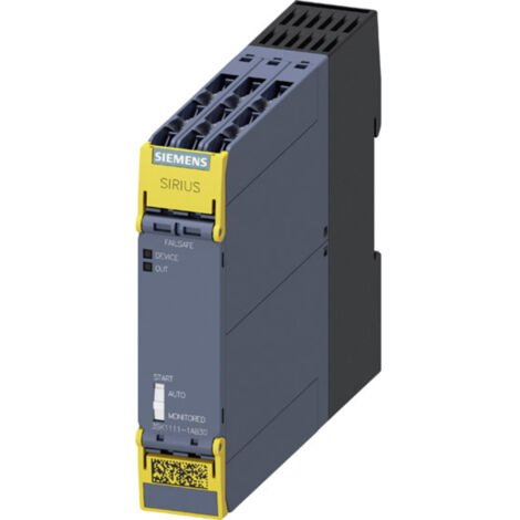 Siemens Sicherheitsschaltgerät 24 V AC/DC Relais Sicherheit