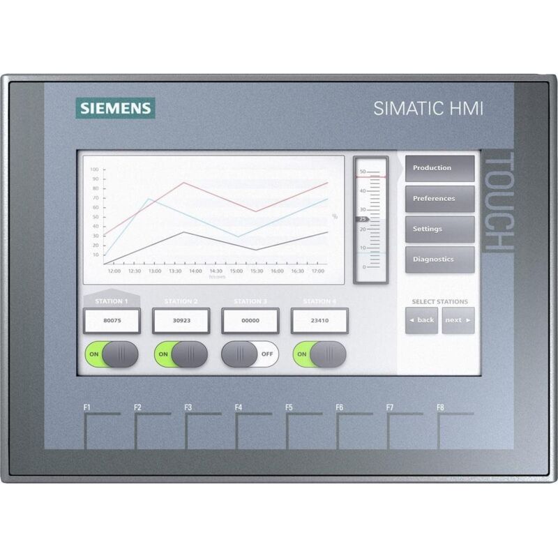 Siemens SIMATIC HMI KTP700 BASIC DP Estensione display PLC 24 V/DC
