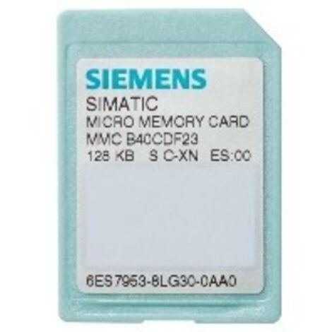 Siemens SIMATIC S7 Micro Memory Card 64 KB für S7-300/C7/ET 200, 6ES79538LF310AA0