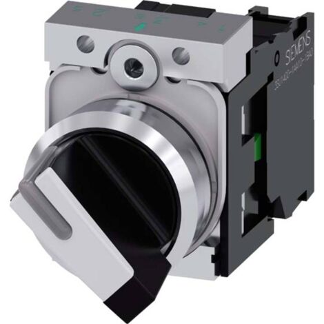 Siemens SIRIUS ACT Interruttore rotativo nero e bianco