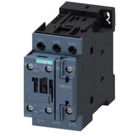 Siemens Sirius S0 Schütz 12A 3 Pole 1NO+1NC 24VDC 3RT20241BB40