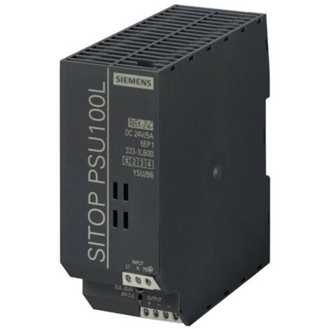 Siemens SITOP PSU100L alimentation rail DIN 24 V 5 A