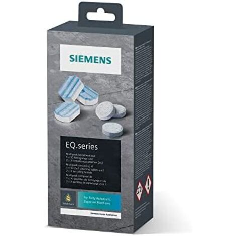 Siemens TZ80003A Tabletas de Limpieza Multicolores