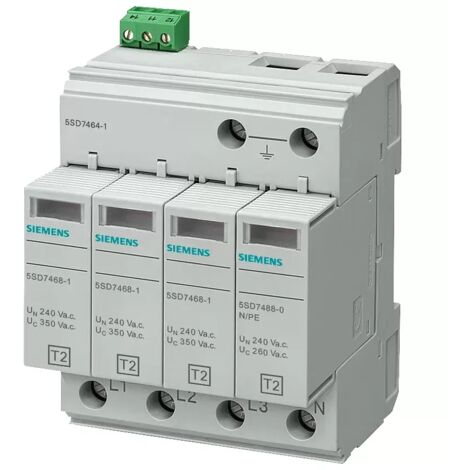 Siemens Überspannungsableiter SPD 4P 40kA Typ 2 5SD74641
