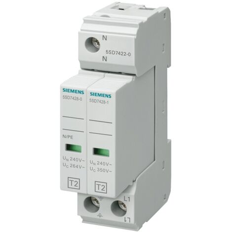Siemens Überspannungsschutz Typ 2 Technik 350 V