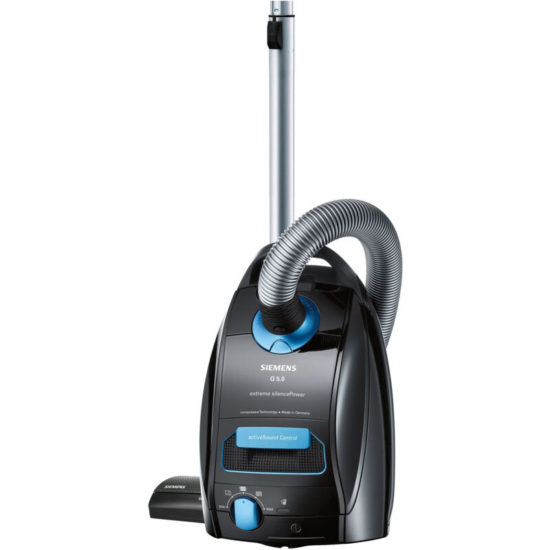 Siemens VSQ5X1230 aspirateur 4,5 L aspirateur cylindrique Séchage 850 W Sac à poussière