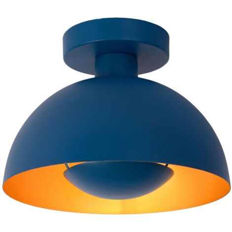 SIEMON Plafonnier-Bleu-Ø25
