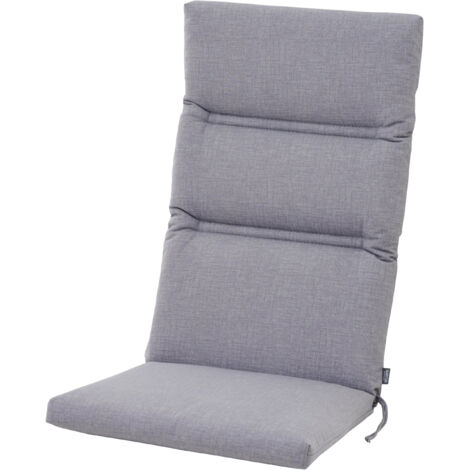 Siena Garden COMFORT Sesselauflage grau 120x48x7cm
