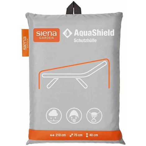Siena Garden d41178 liegen Custodia protettiva, grigio, 210 x 75 x 40 cm