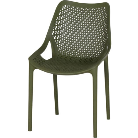 Siena Garden District Stapelstuhl - Polypropylen olive