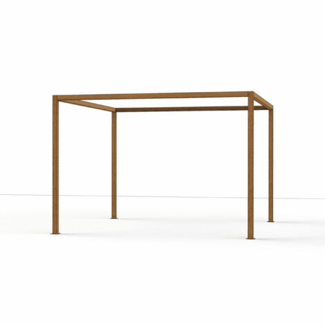 Siena Garden Pergola SCHATTENMANUFAKTUR® LIBERA, 315 x 315 x 218 cm in Holzoptik T44746