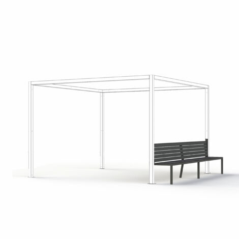 Siena Garden SCHATTENMANUFAKTUR®, Bank 150 cm P11695 300 cm