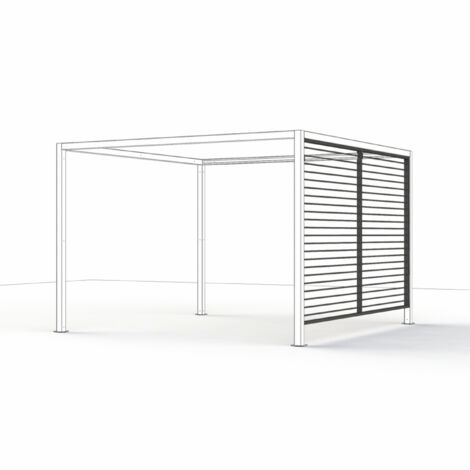 Siena Garden Sichtblende SCHATTENMANUFAKTUR®, 150 x 210 cm matt Alu Blende M51800 300 x 210 cm