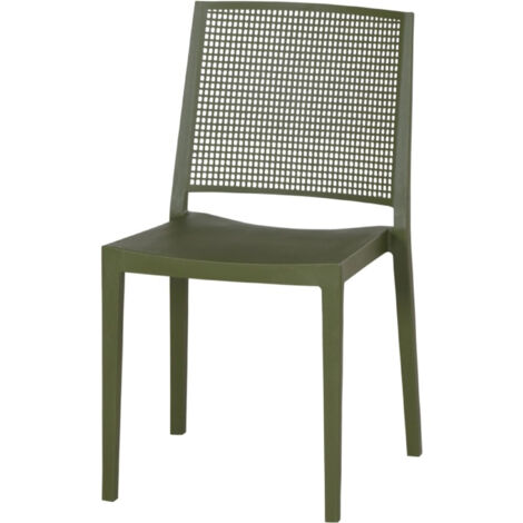 Siena Garden Square Stapelstuhl - Polypropylen olive