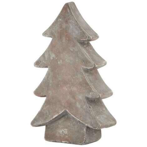 Siena Medium Christmas Tree - Ceramic - L6 x W14 x H24 cm - Brown