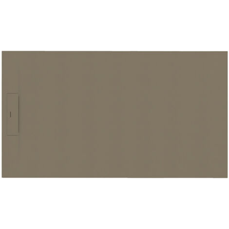 SIENA - Piatto doccia 90X70 cm Moka - Antiscivolo - Resistente e di design - Disponibile in diverse dimensioni e colori