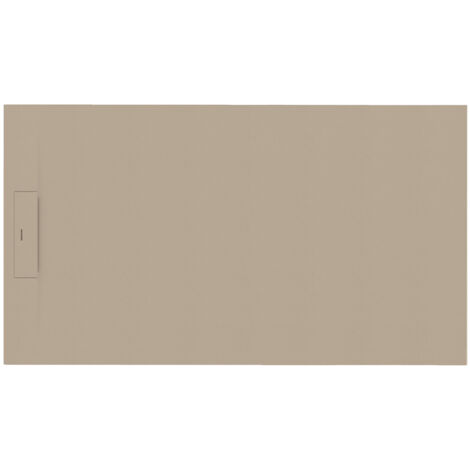 SIENA - Receveur de douche 170x70cm Crème - Antidérapant - Résistant & design - Disponible en plusieurs dimensions et coloris