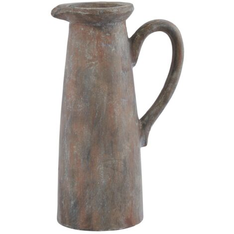 Siena Tall Jug - Ceramic - L13 x W17 x H32 cm - Brown