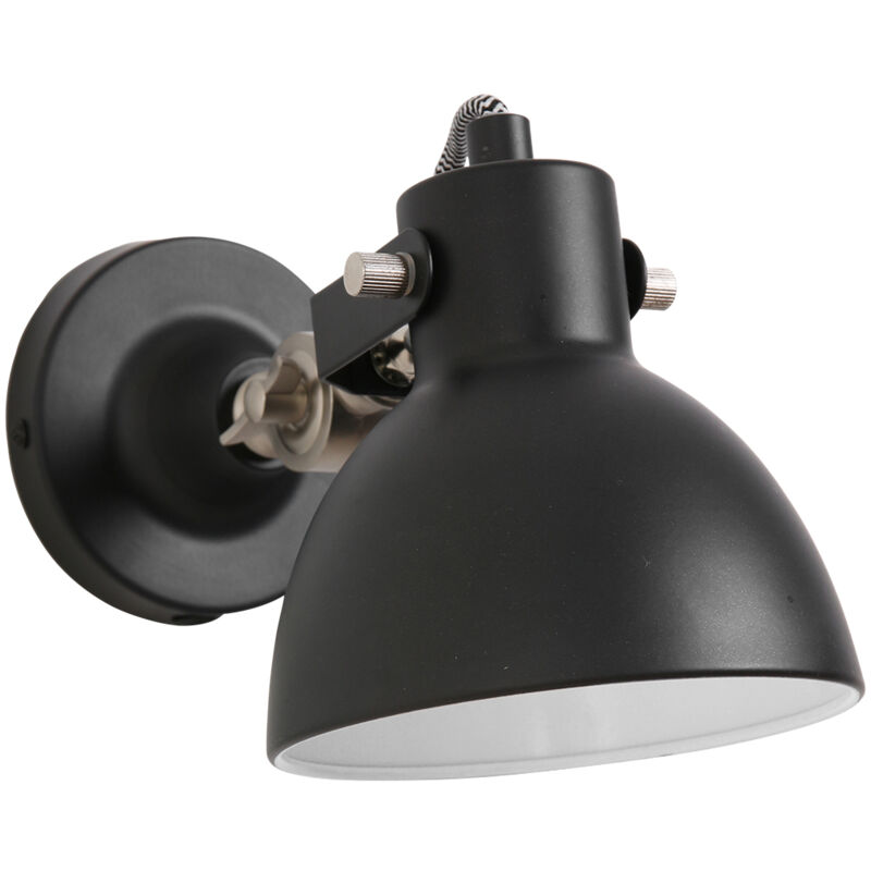 Steinhauer - Sienna Cera Applique Dome Noir Mat, Acier Steinhauer - Sienna Cera Applique Dome Noir Mat, Acier