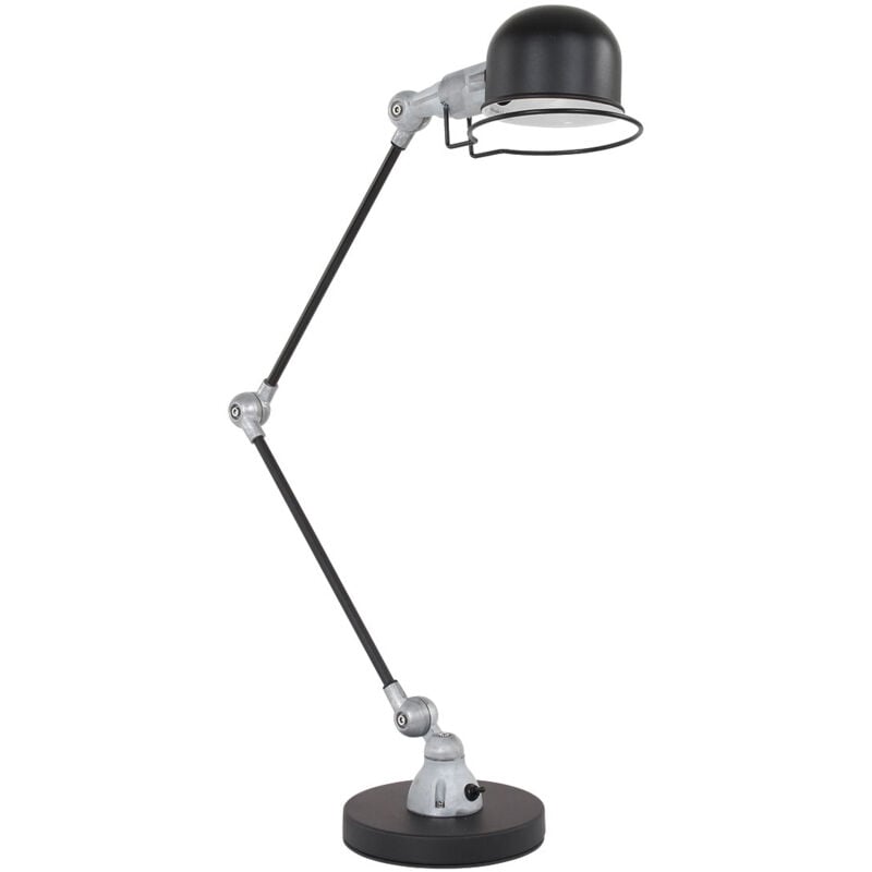 Steinhauer - Mexlite - lampe de table - Davin - noir - aluminium métal - lampe