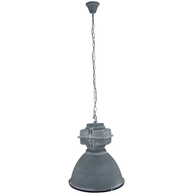 Steinhauer - Mexlite - lámpara colgante - Densi - gris - vidrio metal - ø 47cm