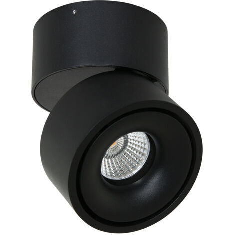 Sienna Fes Black Downlight de Superficie Negro Mate