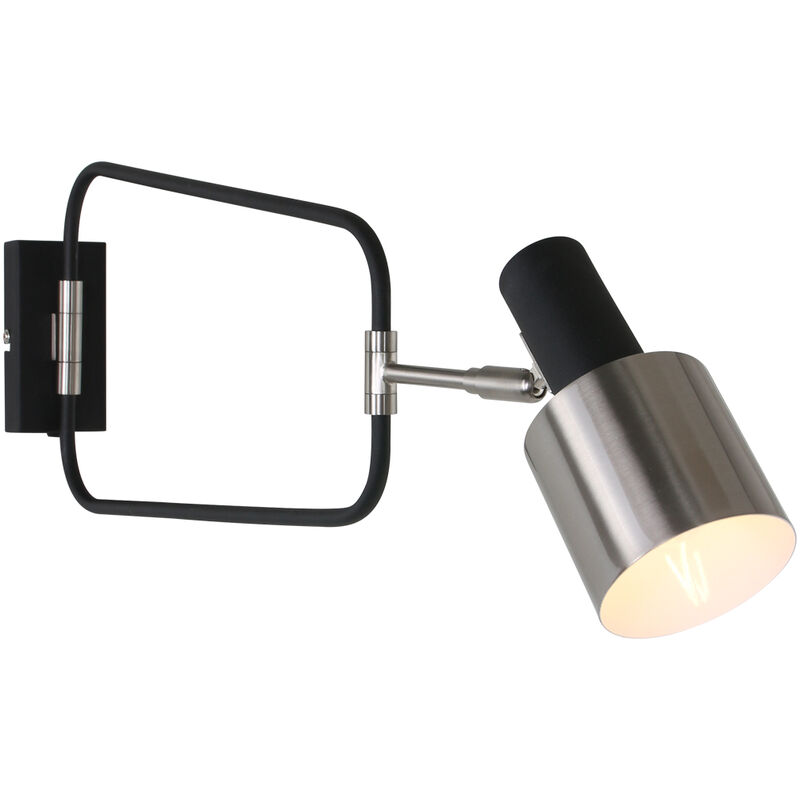 Anne Lighting - lampada da parete - Fjorgard - nero - metallo -