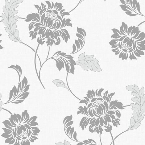 Muriva Madison Rose Floral Wallpaper Bloom Natural Beige Cream Neutral  119504