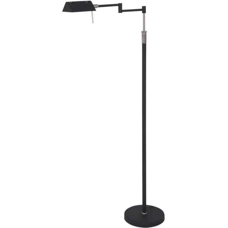 Mexlite - lampadaire - Karl - noir - verre métal - lampe design -