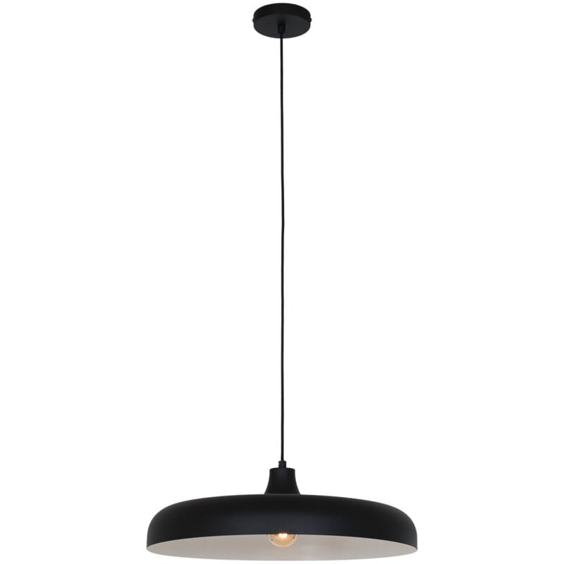 Steinhauer - suspension - Krisip - noir - métal - Ø 50cm - E27 -