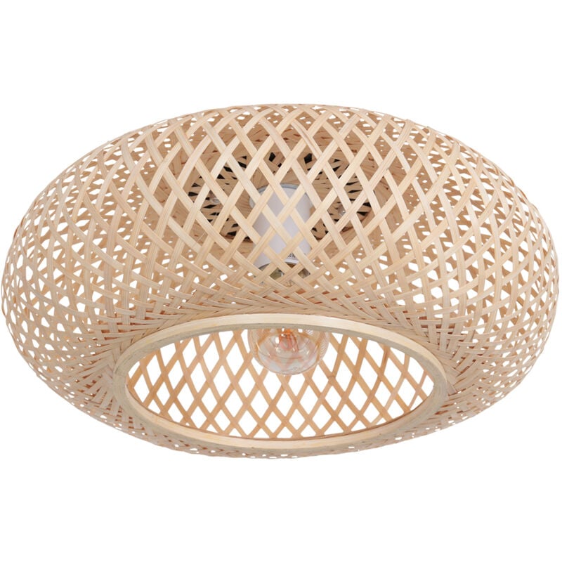 Steinhauer - Anne Lighting - plafonnier - Maze - naturel - bambou métal - ø