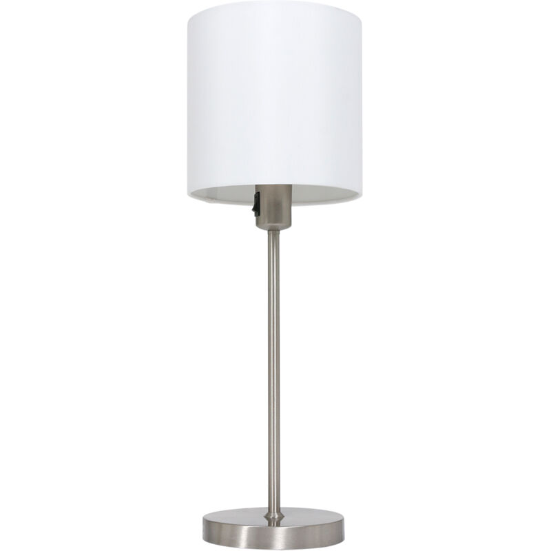 Steinhauer - Mexlite - lampe de table - Noor - acier - métal tissu - ø 20cm -