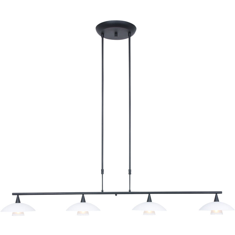 Steinhauer - suspension - Tallerken - noir - verre métal - lampe