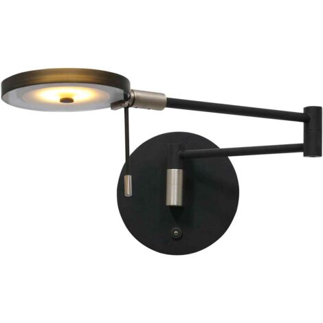 Sienna Turound Applique a LED integrato nero opaco