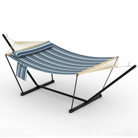 SIENTICE Fauteuil suspendu hamac, siège suspendu en corde robuste supportant jusqu'à 200 kg, idéal pour terrasse, jardin, véranda, balcon et chambre à coucher - Vert - 200 x 150 cm