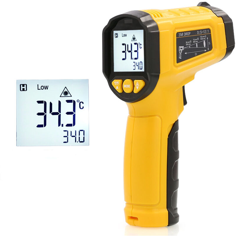 SIENTICE High-precision infrared thermometer, infrared thermometer, portable industrial electronic thermometer, TS600