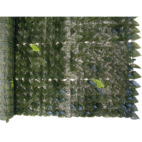 Siepe artificiale foglie di lauro 1,5 x 20