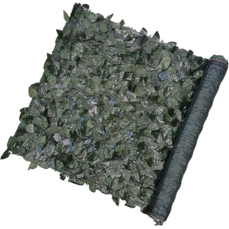 SIEPE ARTIFICIALE LAURO 150X300CM VERDE CON RETE
