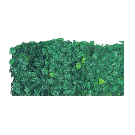 SIEPE ARTIFICIALE OMBREGGIANTE SEMPREVERDE LAURO PLUS CM. 100x300 MT. 1X3
