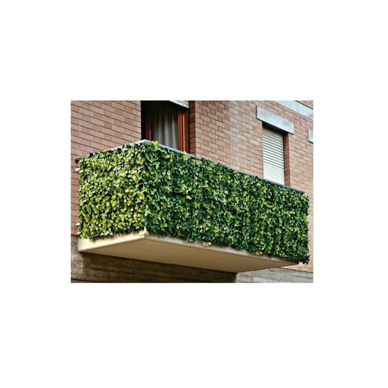 100X300 CM finta SIEPI EVERGREEN LAURO DIM oscurante plastica rotolo privacy