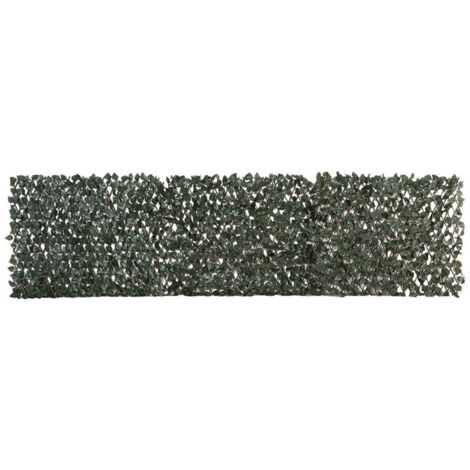 SIEPE FINTA 8 PEZZI PARETE VERDE ESTENSIBILE PER ESTERNI 200X100CM