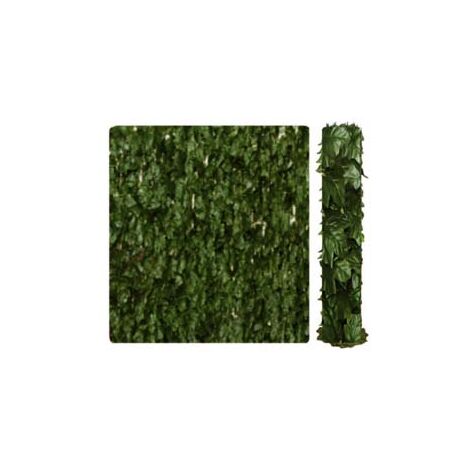 SIEPE ORNAMENTALE ARTIFICIALE CON FOGLIE EDERA- - mt.10x1,5h. - 6000 foglie - 1 rotolo T-REX