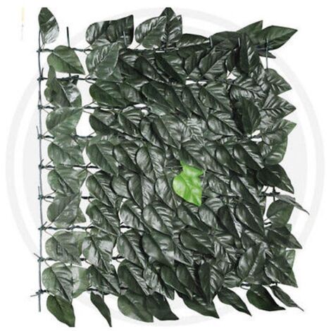 SIEPE SINTETICA FOGLIE ASCOT 1,5X3 MT. PAPILLON FOGLIE LAURO